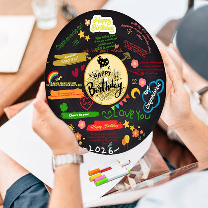 Vinyl Record Birthday Party Decorations